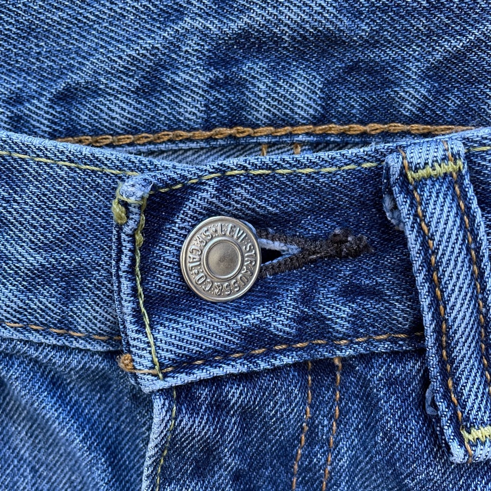 Vintage Levi’s 505 Staight leg Jeans Size 30 x 32 - Picture 4 of 11